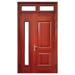 Cửa Thép Vân Gỗ 2 Cánh TA-2C-H12-HOOK