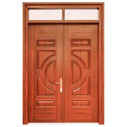 Cửa Thép Vân Gỗ 2 Cánh TA-2C-H4