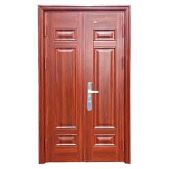 Cửa Thép Vân Gỗ 2 Cánh TA-2C-H4C