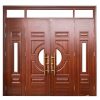 Cửa Thép Vân Gỗ 4 Cánh TA-4L-H4 (khoét kính)-H4A (khoét kính)
