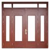 Cửa Thép Vân Gỗ 4 Cánh TA-4L-HOOK