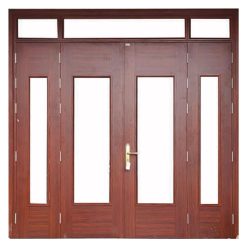 Cửa Thép Vân Gỗ 4 Cánh TA-4L-HOOK
