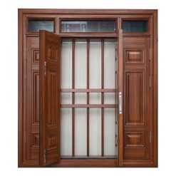 Cửa Sổ Thép Vân Gỗ TA-CS006