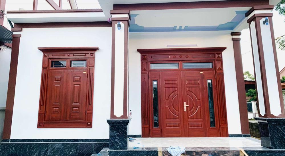 Lắp Đặt Cửa Thép Vân Gỗ Cẩm Mỹ
