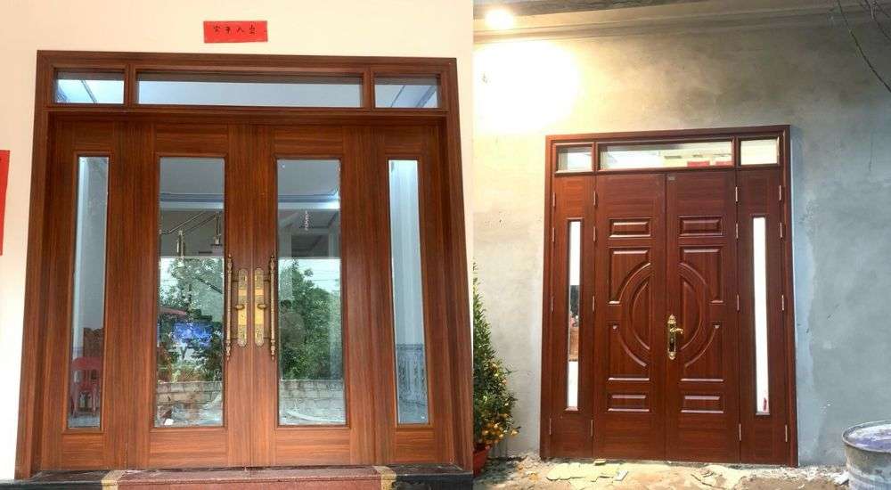 Lắp Đặt Cửa Thép Vân Gỗ Tân Phú
