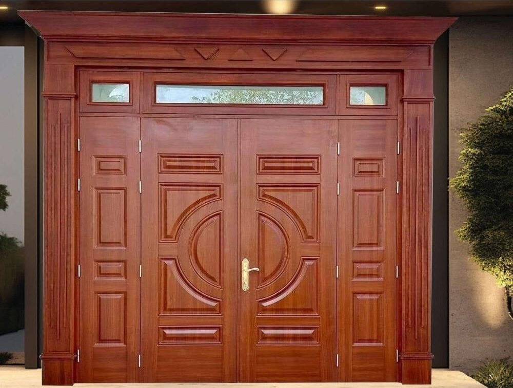 Lắp đặt cửa thép vân gỗ Bù Đăng
